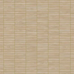 Mosaïque en céramique sur filet pour salle de bain ou cuisine 29.6cm x 30.0cm - Light wood piano-Ilcom Hot