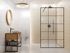 Mosaïque en céramique sur filet pour salle de bain ou cuisine 29.6cm x 30.0cm - Light wood piano-Ilcom Hot