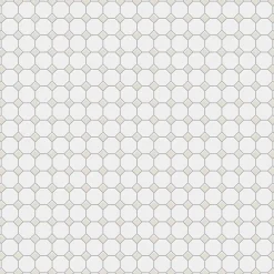 Ilcom Mosaïque en céramique sur maille pour salle de bain ou cuisine 29.3cm x 29.3cm - Castel del Monte