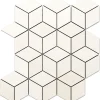 Mosaïque en gres sur maille pour salle de bain ou cuisine 30.5 cm x 26.5 cm - Milky way-Ilcom Sale