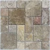 Albedo Pierre Mosaïque en Travertin Scabas - Pattern