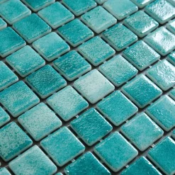 Mosaïque en verre pressé pour piscines, bains et saunas 32.5 cm x 51.5 cm - Clear water-Ilcom Discount