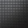 Mosaïque en verre sur filet pour salle de bain ou cuisine 30 cm x 30 cm - Velvet black-Ilcom Discount