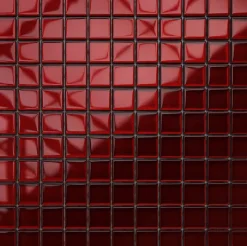 Mosaïque en verre sur filet pour salle de bain ou cuisine 30 cm x 30 cm - Pomerol wine-Ilcom Discount