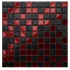 Mosaïque en verre sur filet pour salle de bain ou cuisine 30 cm x 30 cm - Aventador-Ilcom Outlet