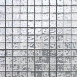 Mosaïque en verre sur filet pour salle de bain ou cuisine 30 cm x 30 cm - Cloud-Ilcom New