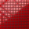 Ilcom Mosaïque en verre sur filet pour salle de bain ou cuisine 30 cm x 30 cm - Pure red
