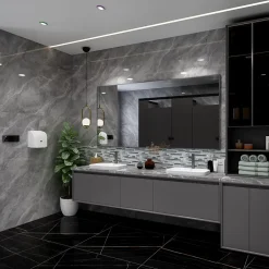 GoodHome Mosaïque Foxe bleu 30 x 30 cm