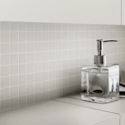 Mosaïque gris chaud 30x30cm Plain carré-GoodHome Outlet