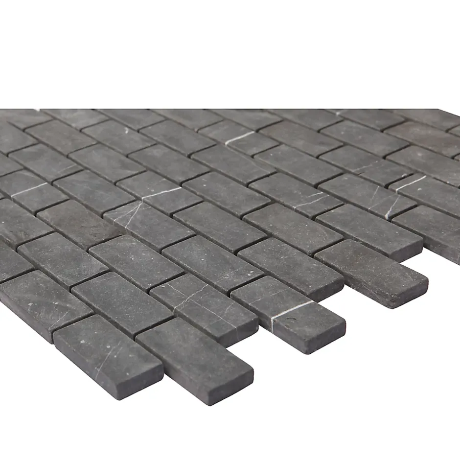 GoodHome Mosaïque gris clair 30x30cm Blue stone