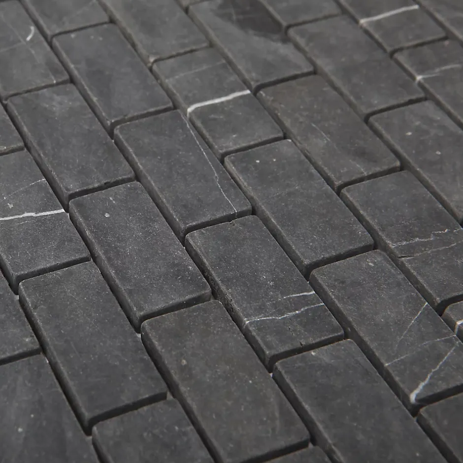 GoodHome Mosaïque gris clair 30x30cm Blue stone