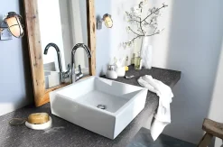 GoodHome Mosaïque gris clair 30x30cm Blue stone