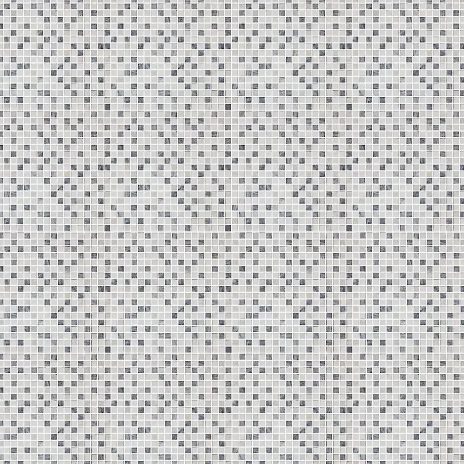 GoodHome Mosaïque gris clair 30x30cm Ikarai