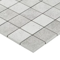 GoodHome Mosaïque gris clair 30x30cm Kontainer