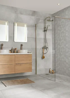 GoodHome Mosaïque gris clair 30x30cm Kontainer