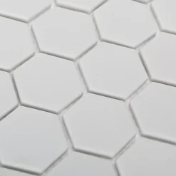 GoodHome Mosaïque gris clair 30x30cm Plain