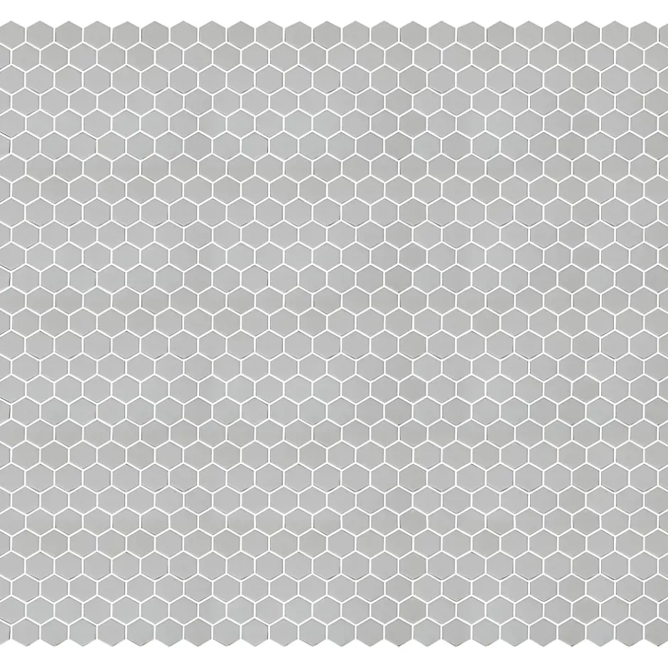 GoodHome Mosaïque gris clair 30x30cm Plain