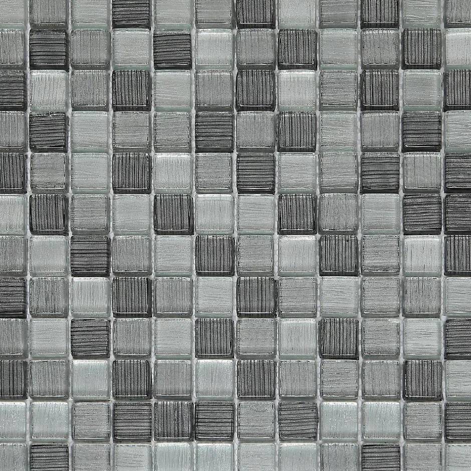 Mosaïque gris 30x30cm Faros-GoodHome Outlet