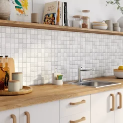 Mosaïque gris 30x30cm intérieur-GoodHome