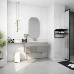 GoodHome Mosaïque Kashta beige 7,5 x 30 cm