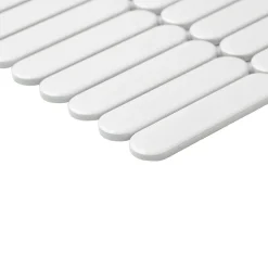 Mosaïque Kornati blanc 30 x 30 cm-GoodHome Clearance