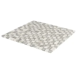 Colours Mosaïque Mecine gris 30 x 30 cm