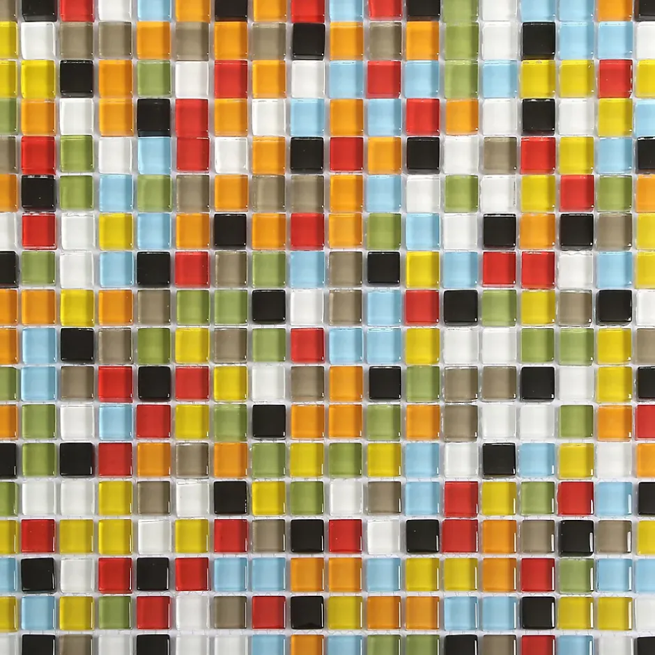 Mosaïque multicolore 30x30cm-GoodHome Hot