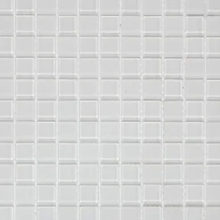 Mosaïque mural blanc 30 x 30 cm Glina-