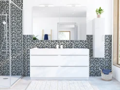 Colours Mosaïque noir 30 x 30 cm Barya