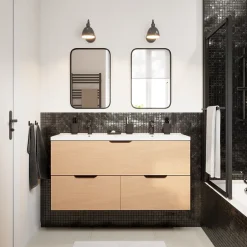 Colours Mosaïque noir 30 x 30 cm Flourencia