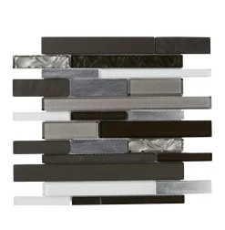 Mosaïque noir 30 x 30 cm Palermio-Colours Hot