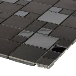 Colours Mosaïque noir 30 x 30 cm Tourino