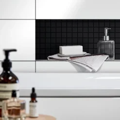 Mosaïque noir 30x30cm Perouso-GoodHome Hot