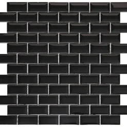 Mosaïque noir 30x30cm Trentie-GoodHome Sale