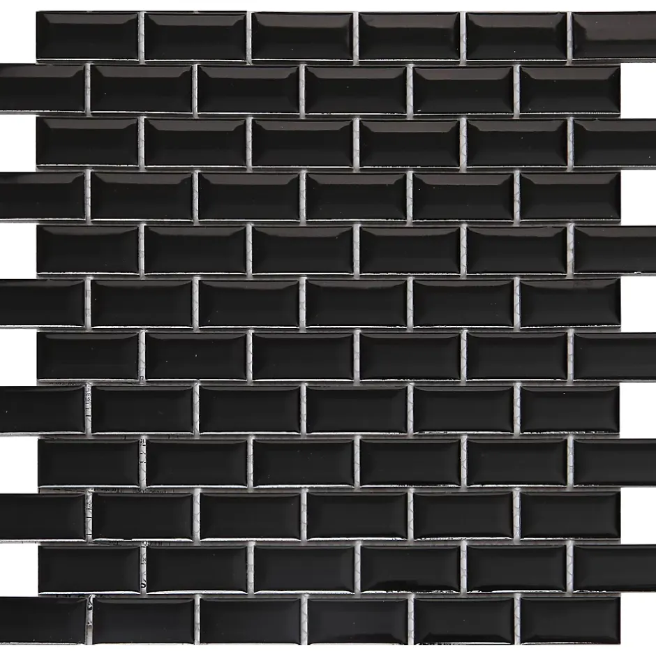 Mosaïque noir 30x30cm Trentie-GoodHome Sale