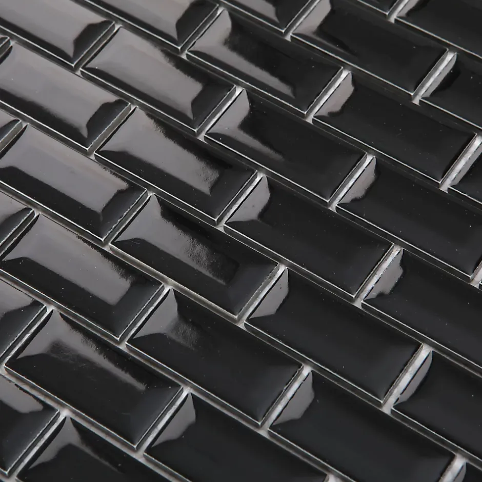 Mosaïque noir 30x30cm Trentie-GoodHome Sale