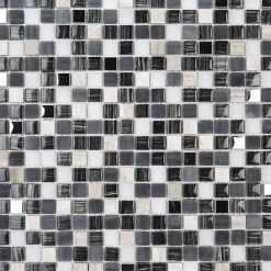 Mosaïque Pierre / Verre - 1.5 x 1.5 cm-Decoon Outlet