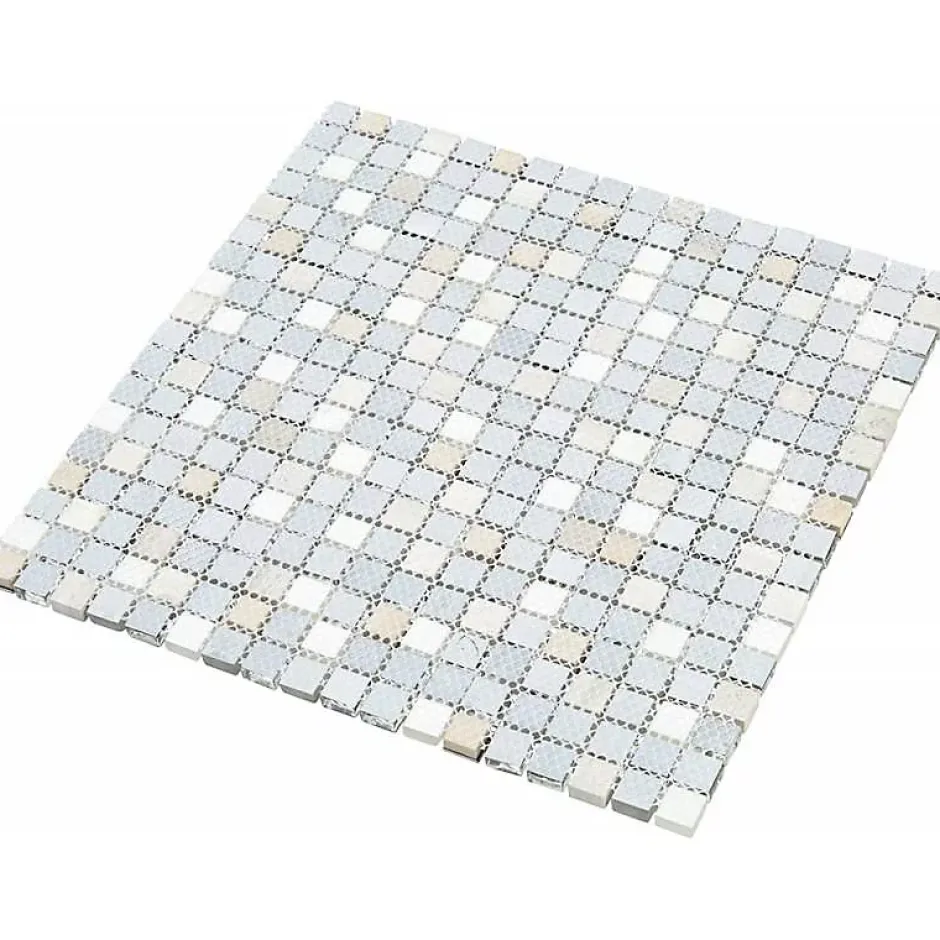 Mosaïque Pierre / Verre - 1.5 x 1.5 cm-Decoon Outlet