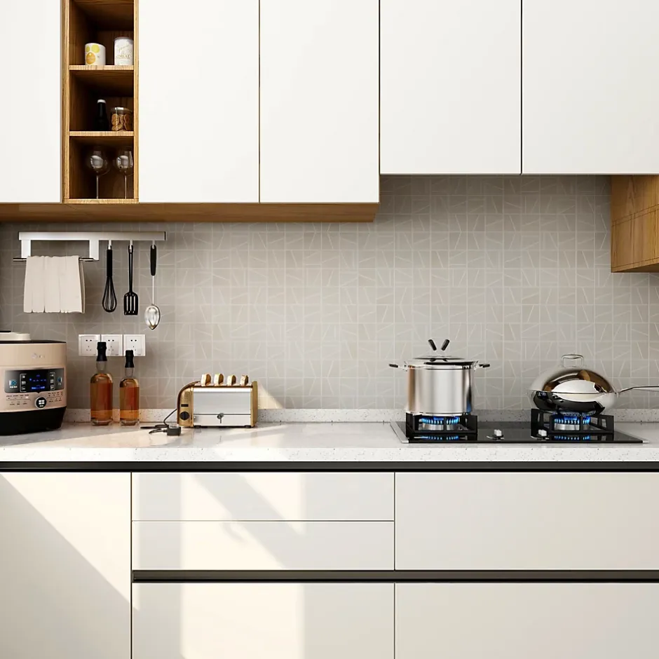 GoodHome Mosaïque Pineros beige 30 x 30 cm