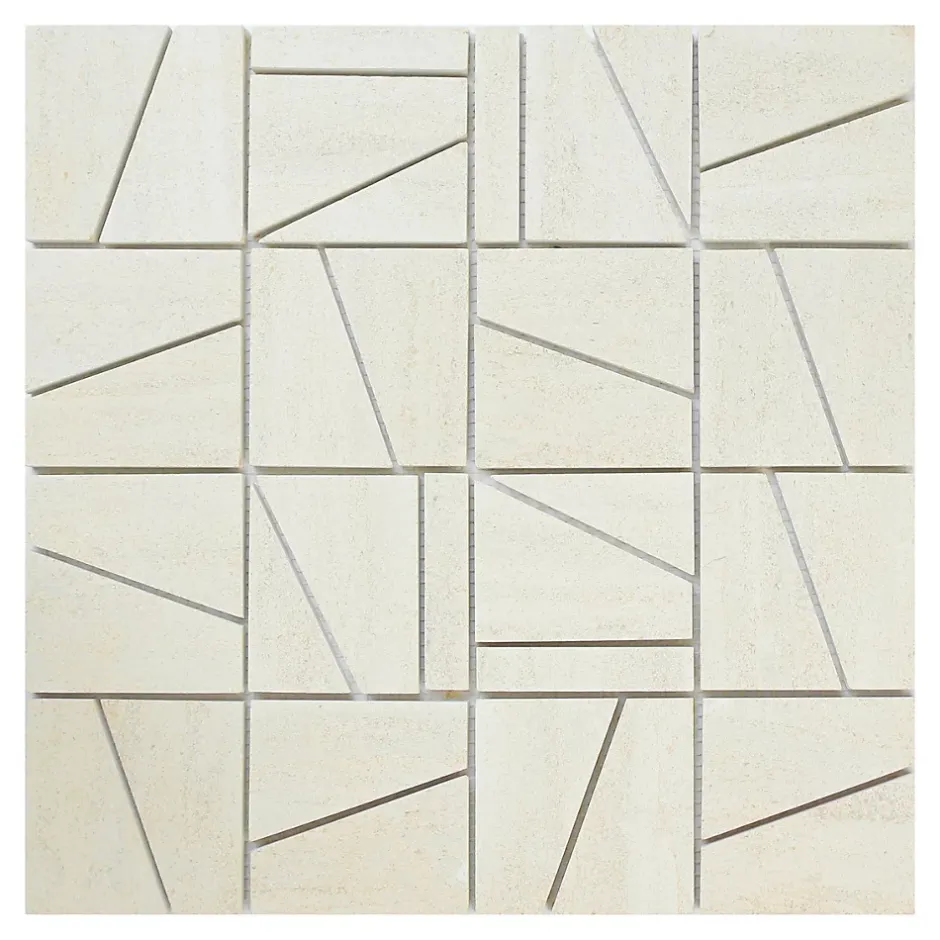 GoodHome Mosaïque Pineros beige 30 x 30 cm