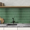 Mosaïque pour salle de bains et cuisine Kit-Kat Piano Vert 29,6 x 29,9 cm Intérieur/Extérieur-Lux Mosaic
