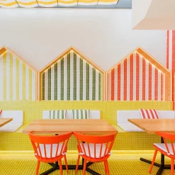 Mosaïque pâte de verre UNICOLOR CARRÉ 2.3x2.3cm couleur : 103 Brillant / Poli boite de 2 m2-Gioia Materia New