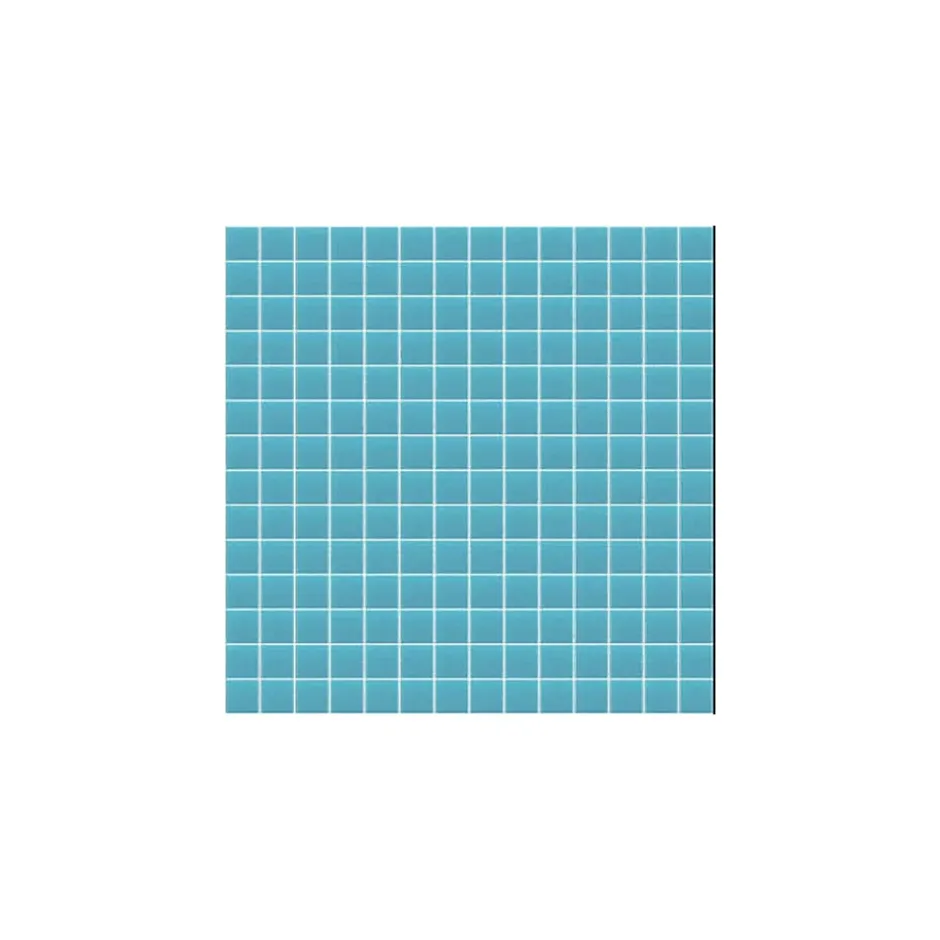 Gioia Materia Mosaïque Pâte de verre UNICOLOR PISCINE CARRÉ couleur : Nansa Brillant / Poli boite de 2 m2