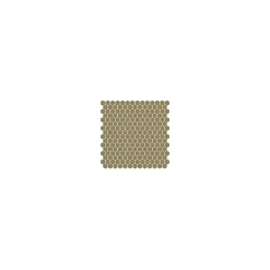 Mosaïque pâte de verre UNICOLOR HEXAGONE 2.6x2.2cm couleur : 329 Anti-dérapant Classe 3 boite de 2 m2-Gioia Materia Clearance