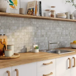 Colours Mosaïque sol et mur beige 30 x 30 cm Shaded