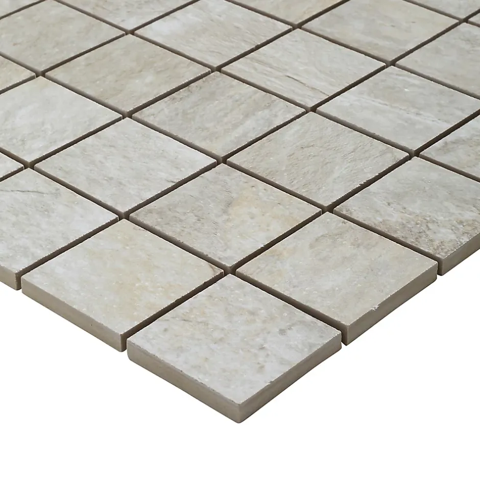 Colours Mosaïque sol et mur beige 30 x 30 cm Shaded