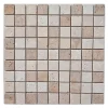 Mosaïque sol et mur en travertin L.31 x l.30,5 cm x ép.8 mm, Travertino- Best