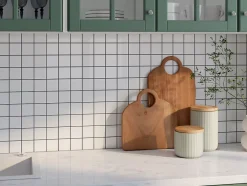 Casa Bella Mosaïque sol et mur ivoire 30 x 30 cm Oikos