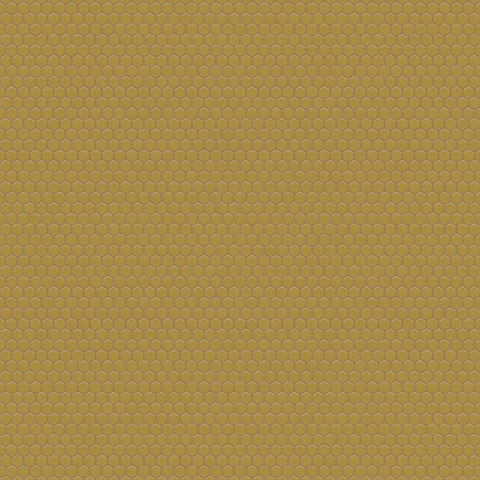 Mosaïque sur résille pour salle de bain et cuisine en céramique 26.0 cm x 30.0 cm - Gold hive-Ilcom Online