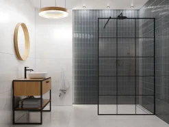 Ilcom Mosaïque sur résille pour salle de bain et cuisine en céramique 29.6 cm x 30.0 cm - Jeans